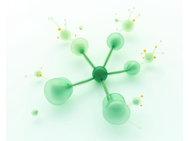 Diagrama complejo y colorido que ilustra el framework de nutrición plant-based, con iconos que representan vitaminas (B12, D), minerales (hierro, zinc), y enlaces entre sí para indicar absorción y sinergia. El estilo es científico pero accesible, sobre un fondo blanco limpio.